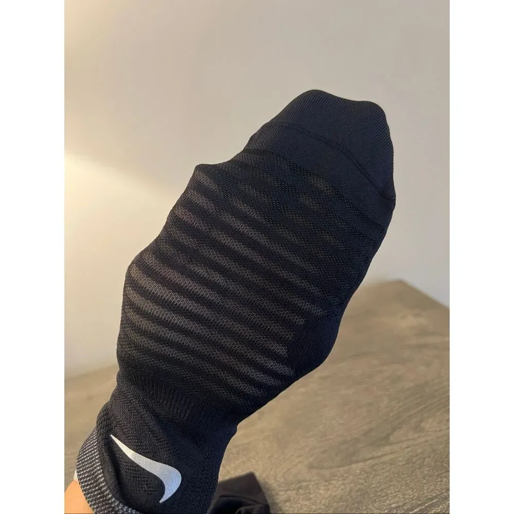 Nike Dri-FIT Running Socks – Black Low-Cut Performance Socks (1 Pair)